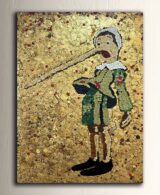 Oscar Baccilieri visual artist, SANDPAPER / CARTA VETRATA : Se il mondo fosse muto non direi le bugie, 2022